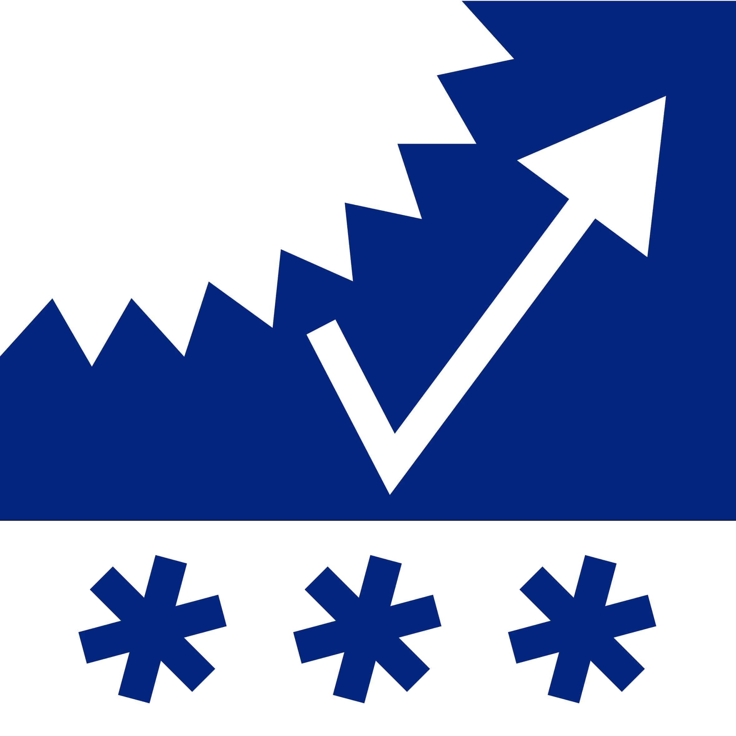 picto coolroof bleu Icone toiture climatique cool roof